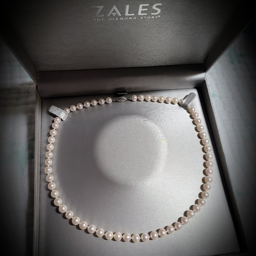 14k Akoya Pearl Necklace